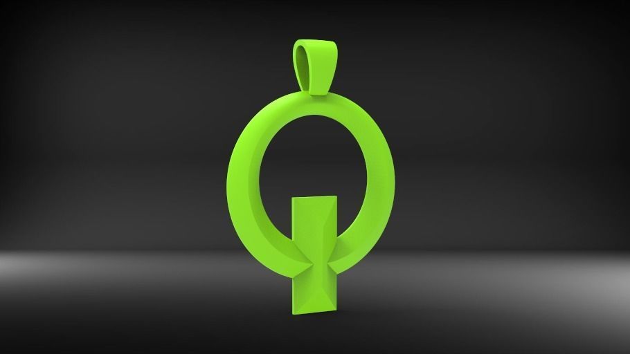 Pandent celtic knot pendant 3D Model Collection_12