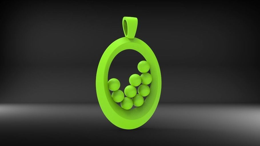 Pandent celtic knot pendant 3D Model Collection_19