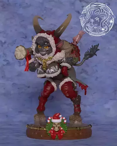 FEMALE KRAMPUS BY CREATIVE GEEK MB 3D print model