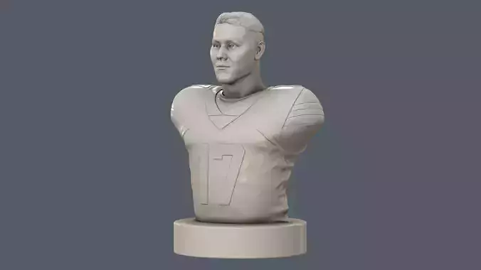 Josh Allen 3D print model