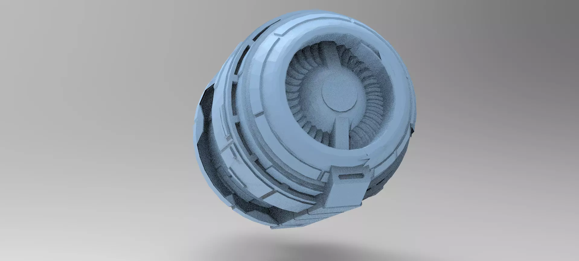 Moon base prop 2   3D model_0