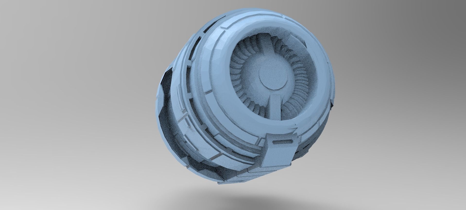 Moon base prop 2   3D model_1