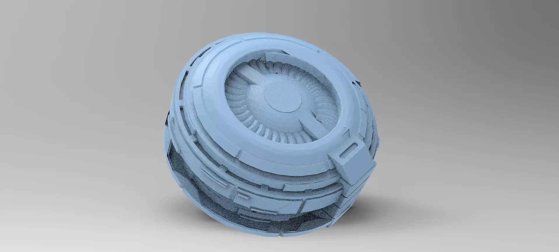 Moon base relay system 1 3D model