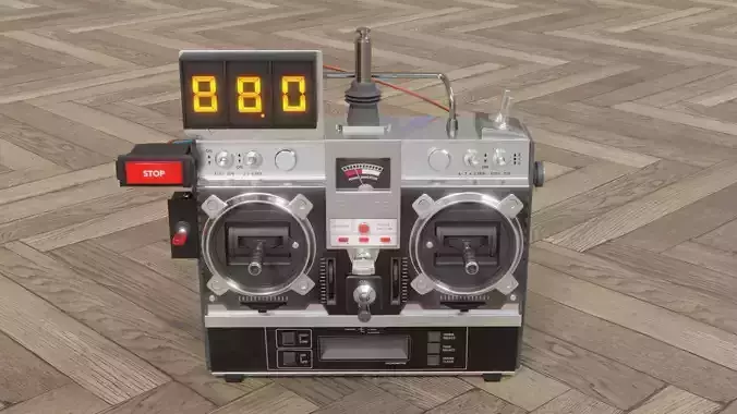 Doc Brown remote control 3D model