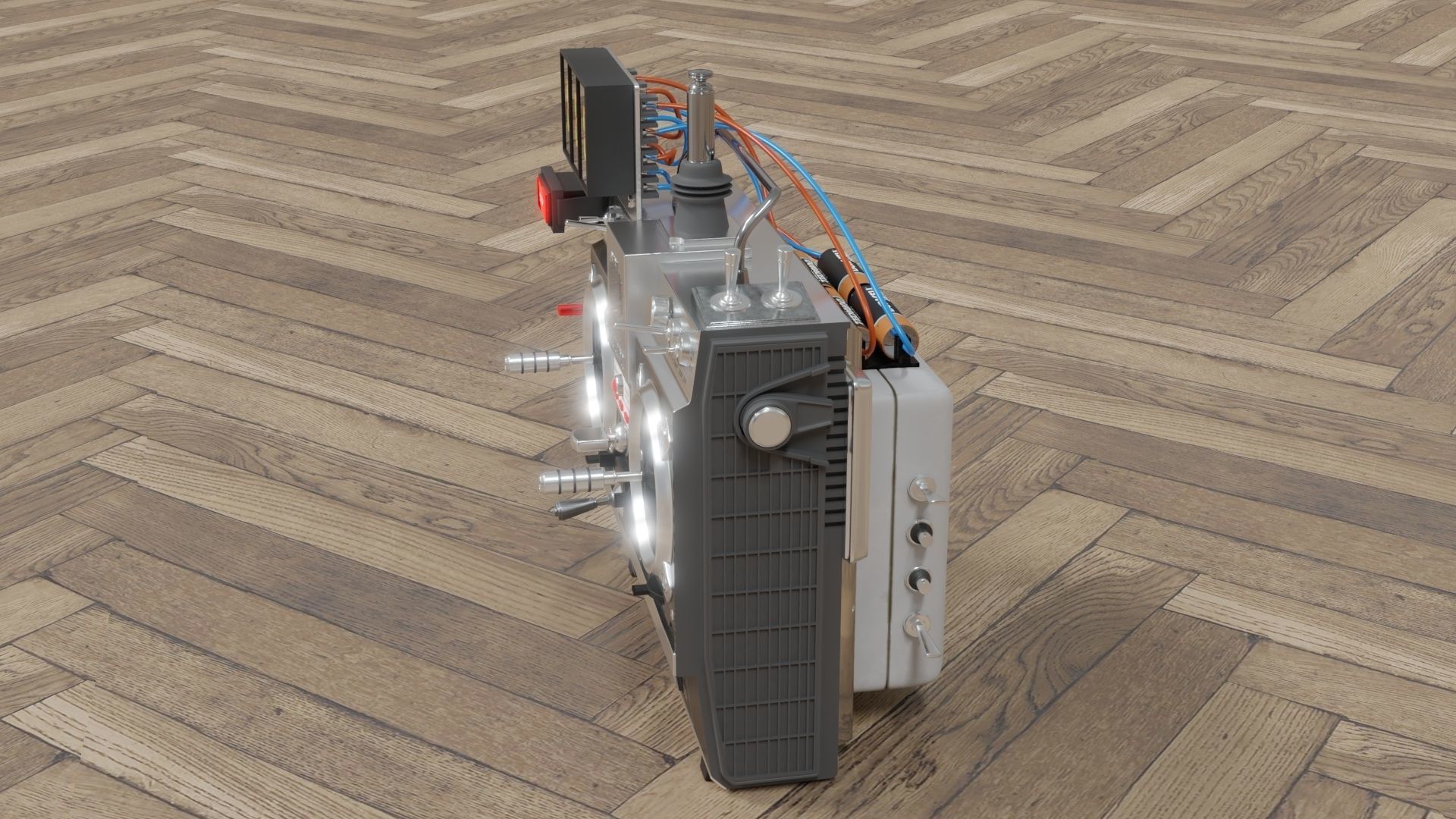 Doc Brown remote control 3D model_2