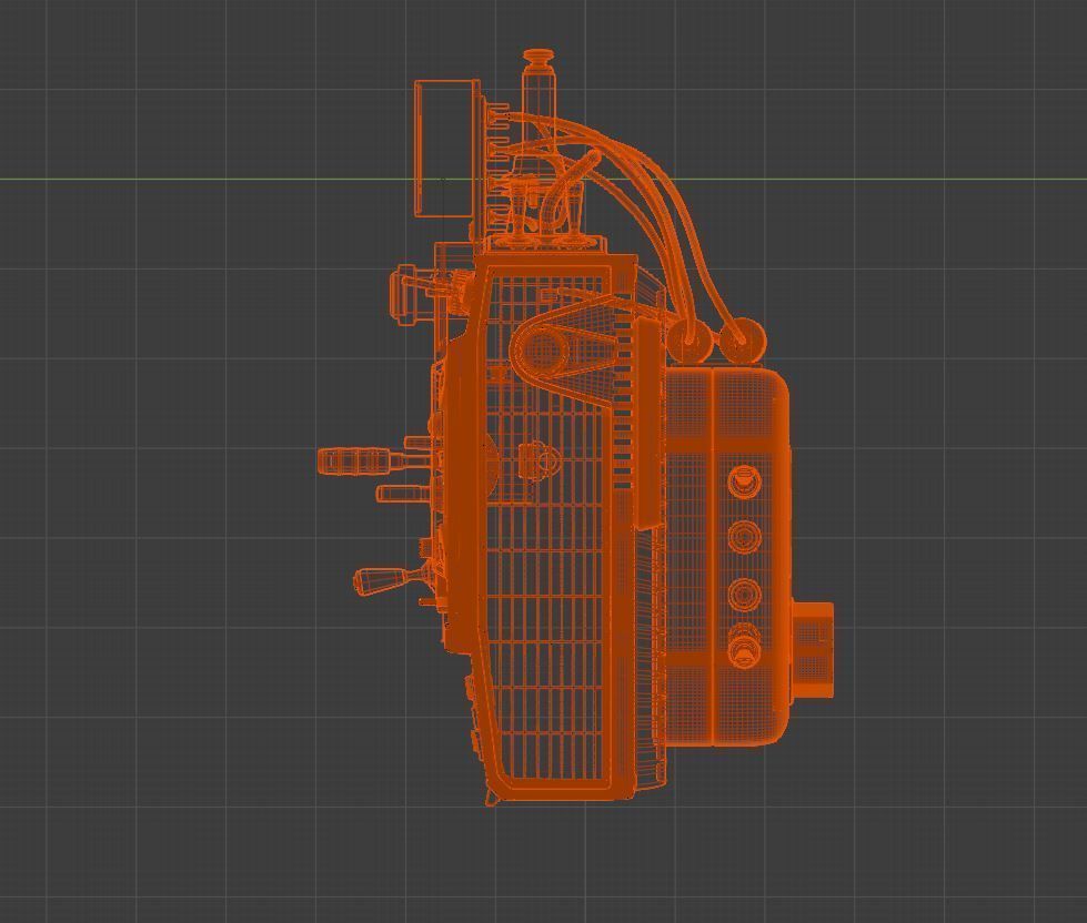 Doc Brown remote control 3D model_9