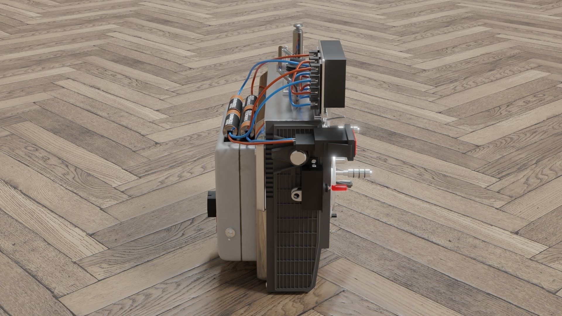 Doc Brown remote control 3D model_7