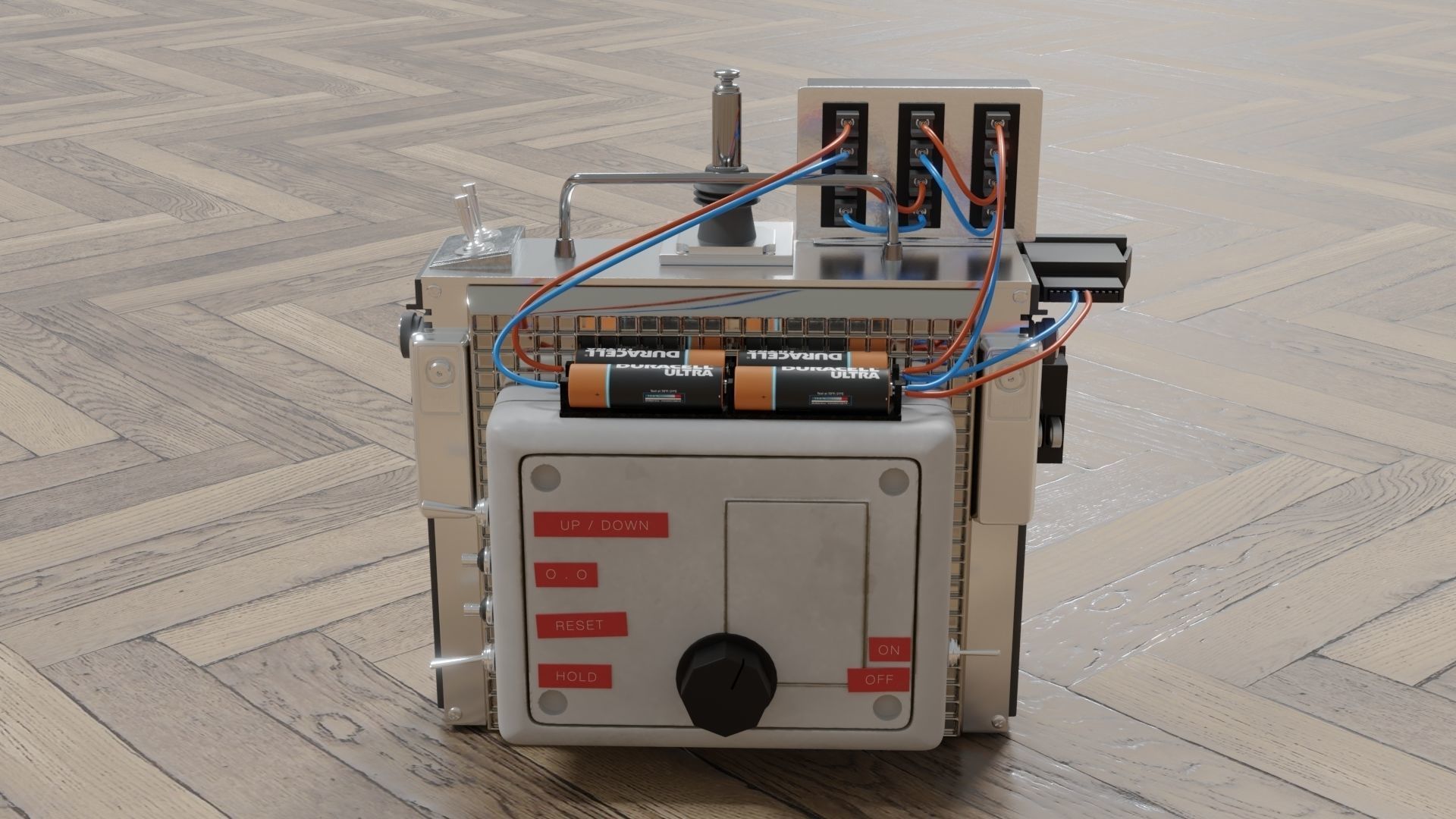 Doc Brown remote control 3D model_5