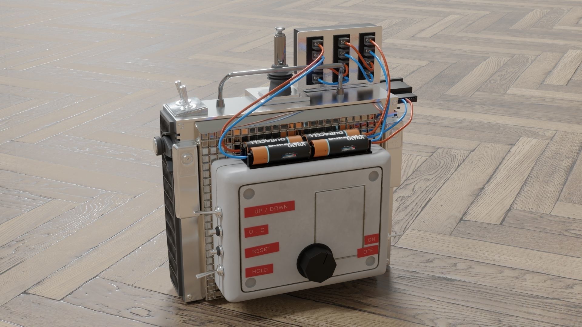 Doc Brown remote control 3D model_4