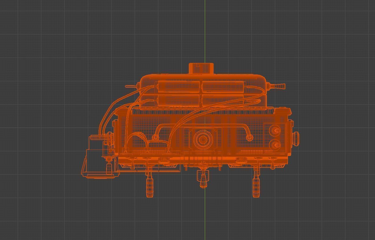 Doc Brown remote control 3D model_10