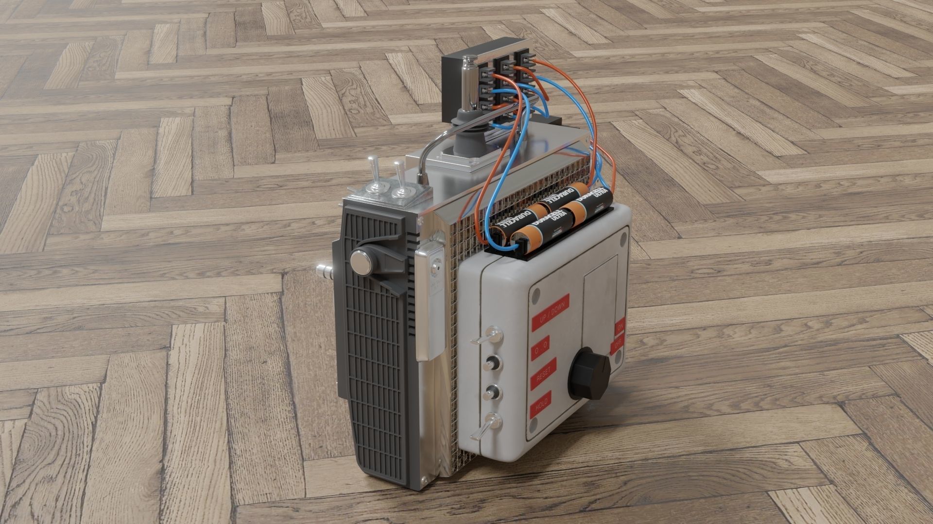 Doc Brown remote control 3D model_3