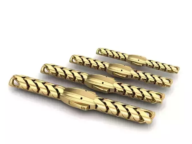 Chain and spring  Lock FASHION Just STL 