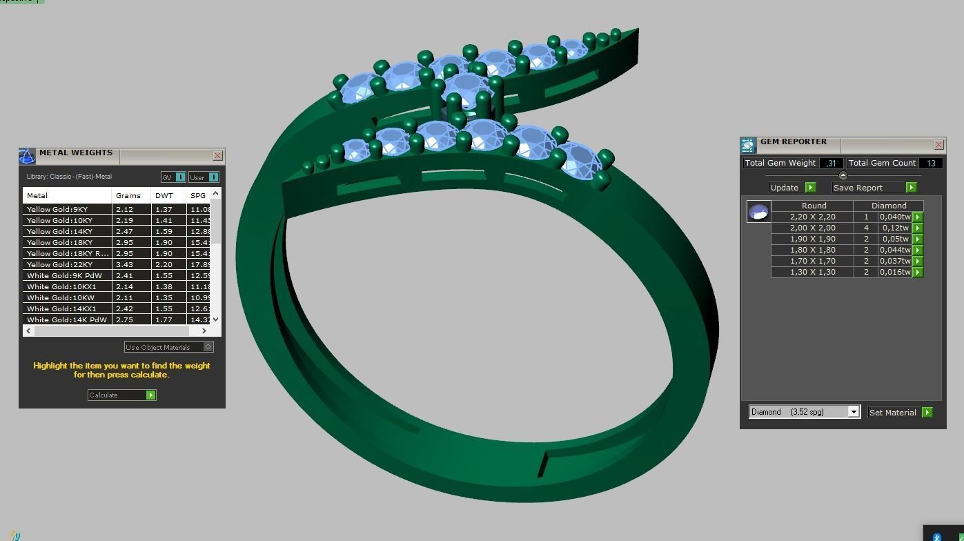 Ring 3D model 0263 3D printable model-15 3D print model_13