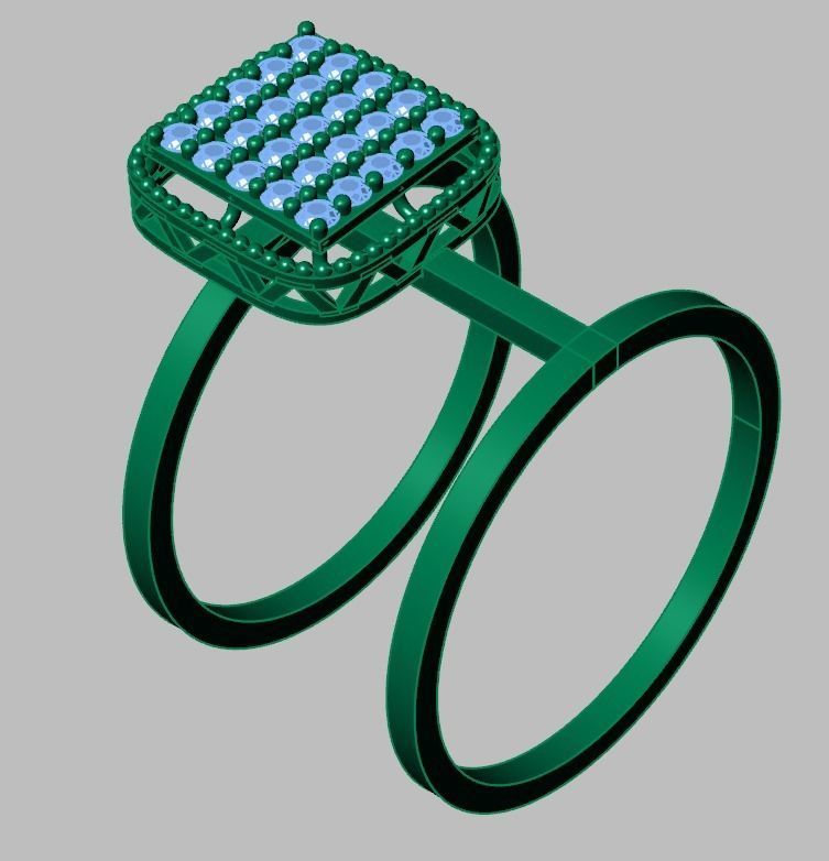 Ring 3D model 0264 3D printable model-12- 3D print model_10