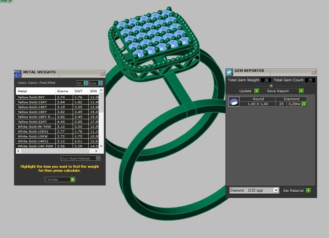 Ring 3D model 0264 3D printable model-12- 3D print model_14