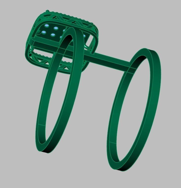 Ring 3D model 0264 3D printable model-12- 3D print model_11