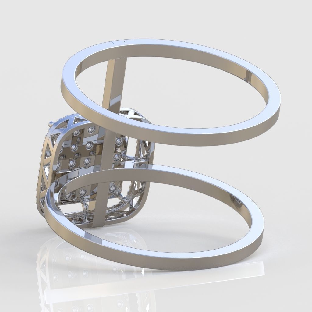 Ring 3D model 0264 3D printable model-12- 3D print model_5