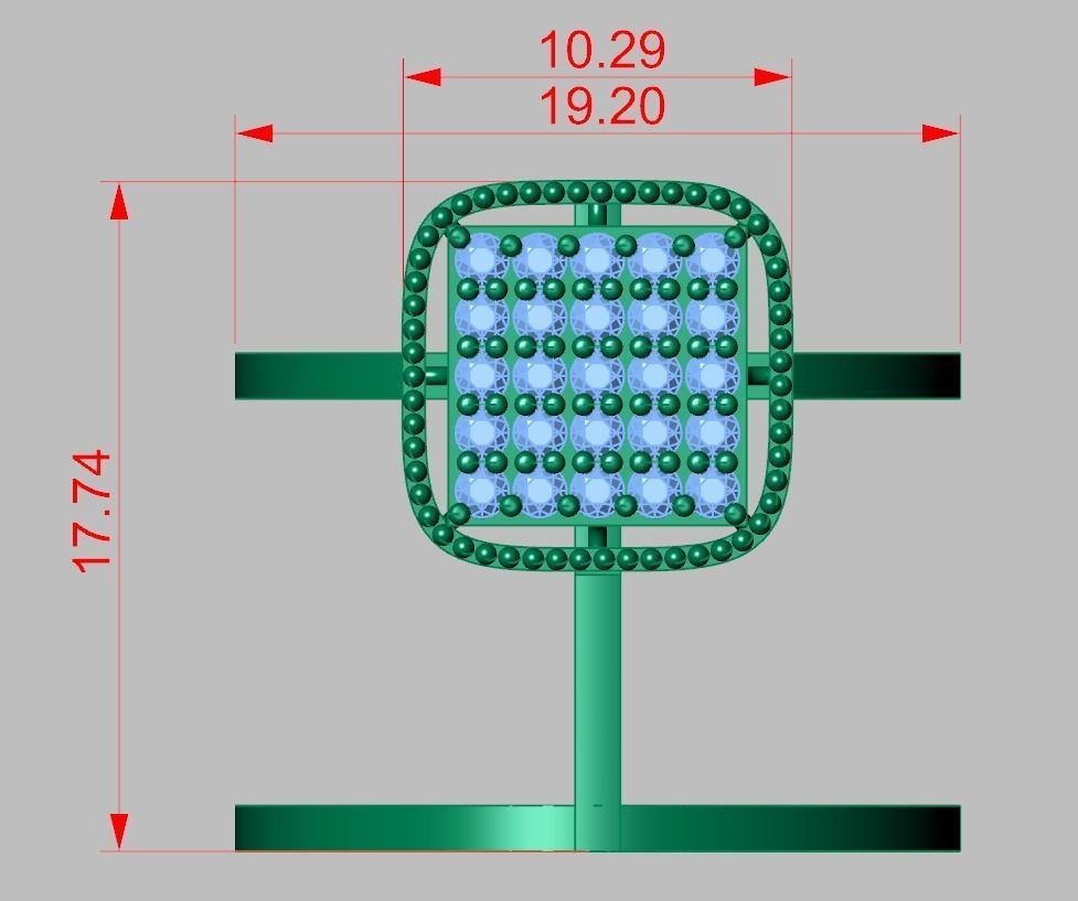 Ring 3D model 0264 3D printable model-12- 3D print model_12
