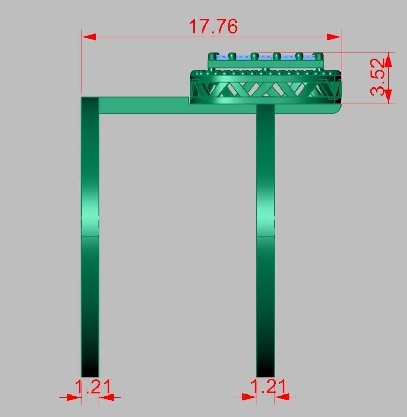 Ring 3D model 0264 3D printable model-12- 3D print model_8