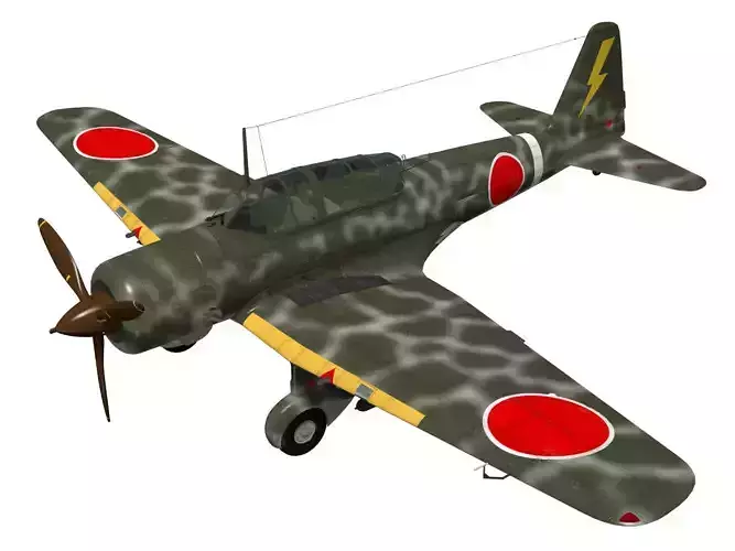 Ki51 Sonia 3D model