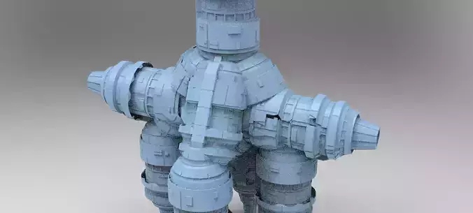 Moon base Power relay Tower 3 