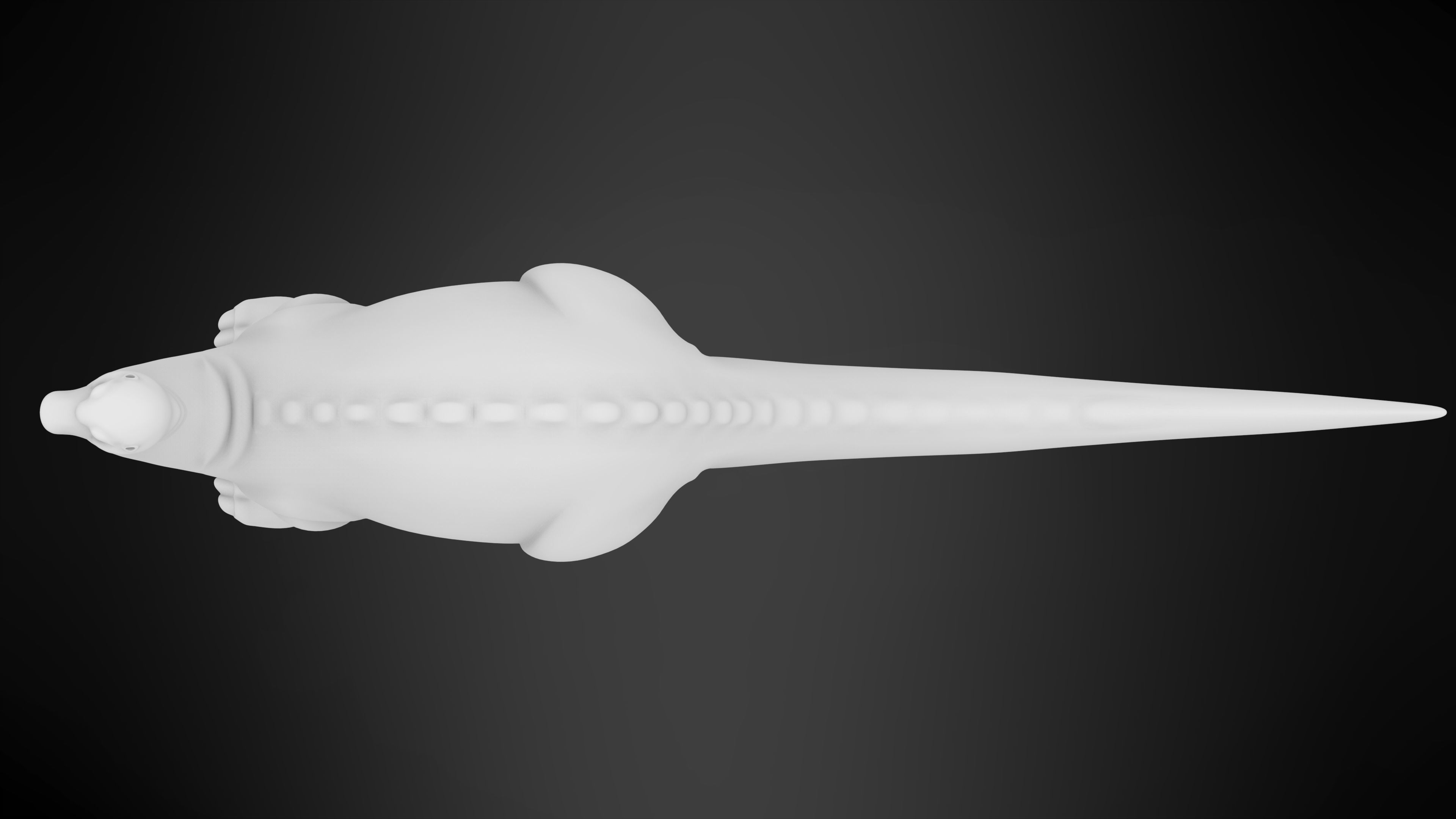 Bron Longneck 3D model_9