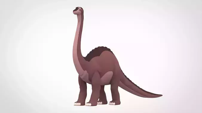 Bron Longneck 3D model