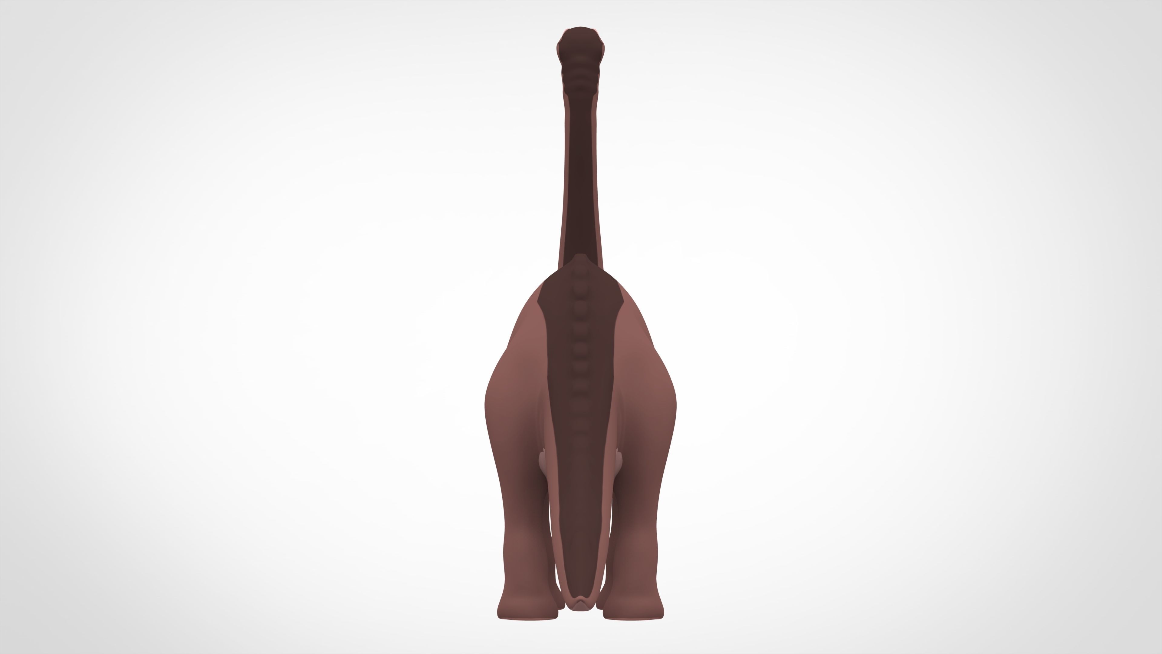 Bron Longneck 3D model_3