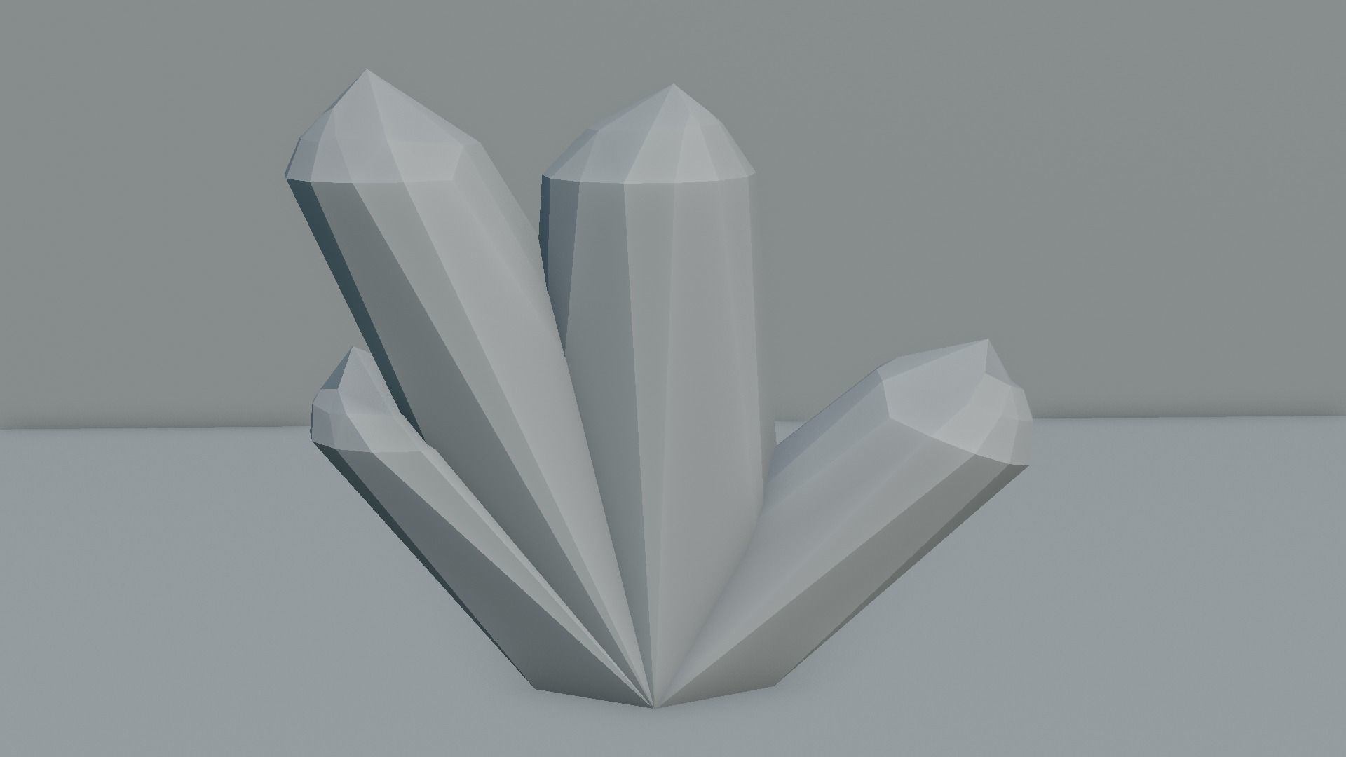 Crystal Free 3D model_2