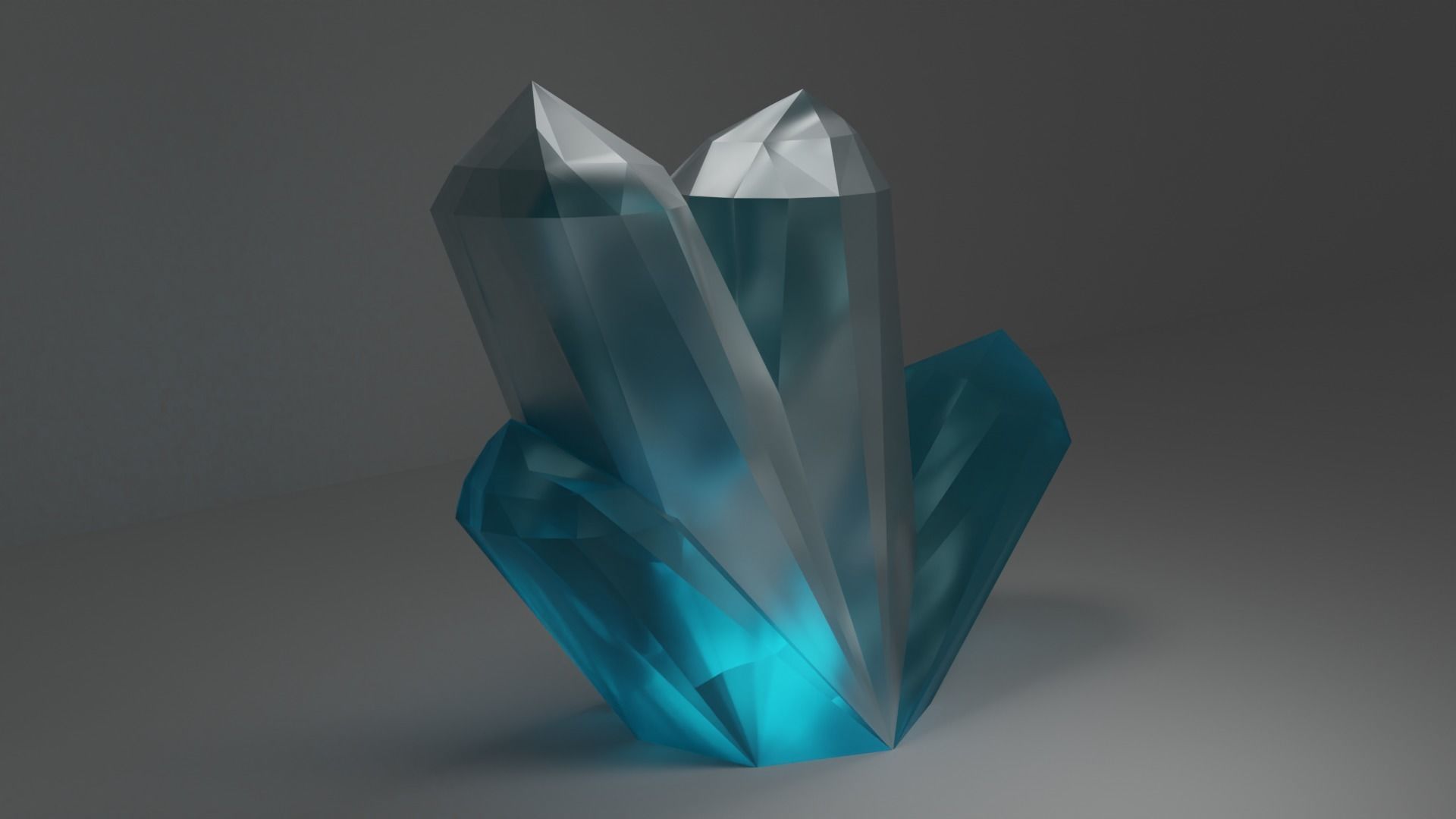 Crystal Free 3D model_1