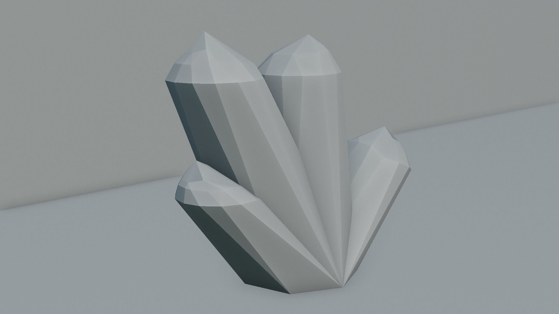 Crystal Free 3D model_3