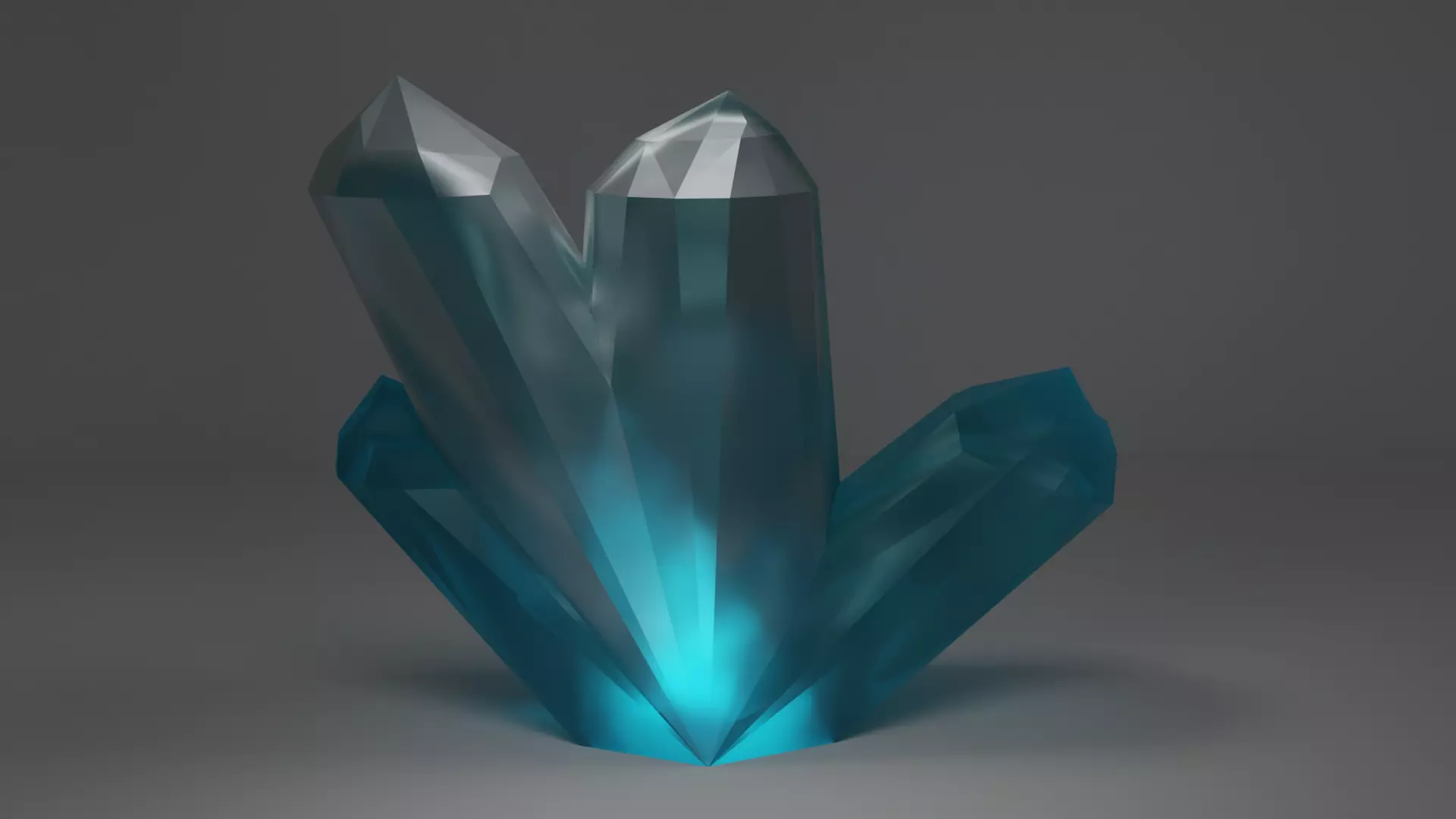 Crystal Free 3D model_0