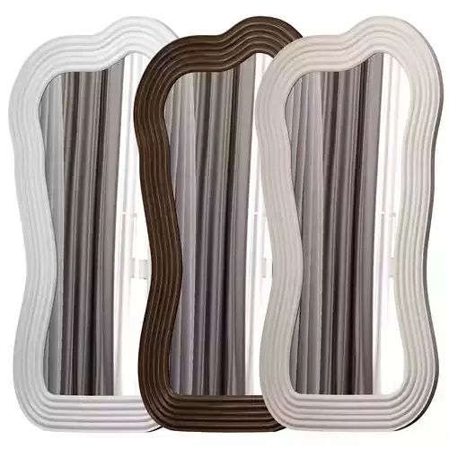 Gwen mirror with 3 materials