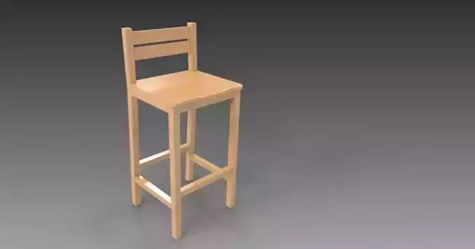 TABOURET 01 3D model