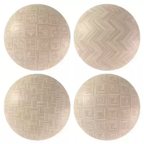 Parquet - Laminate - Wooden floor 4 in 1