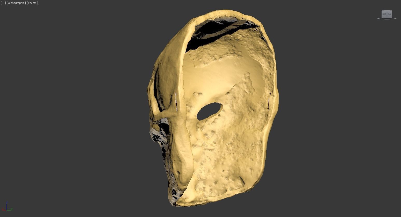 Skull Mask 3D print model_4