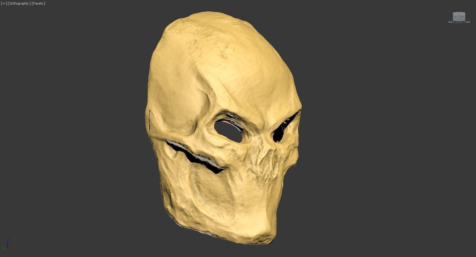 Skull Mask 3D print model_1