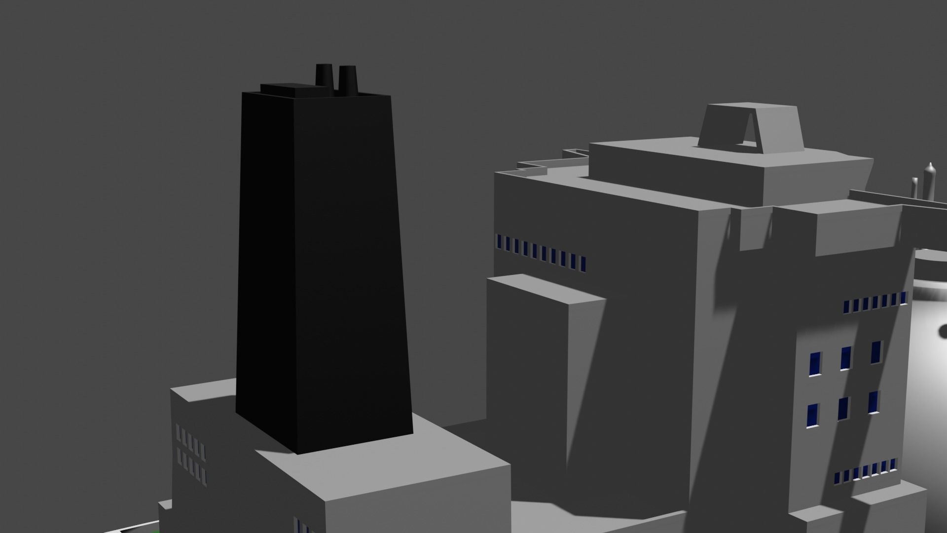 LNG Ship Low-poly 3D model_5