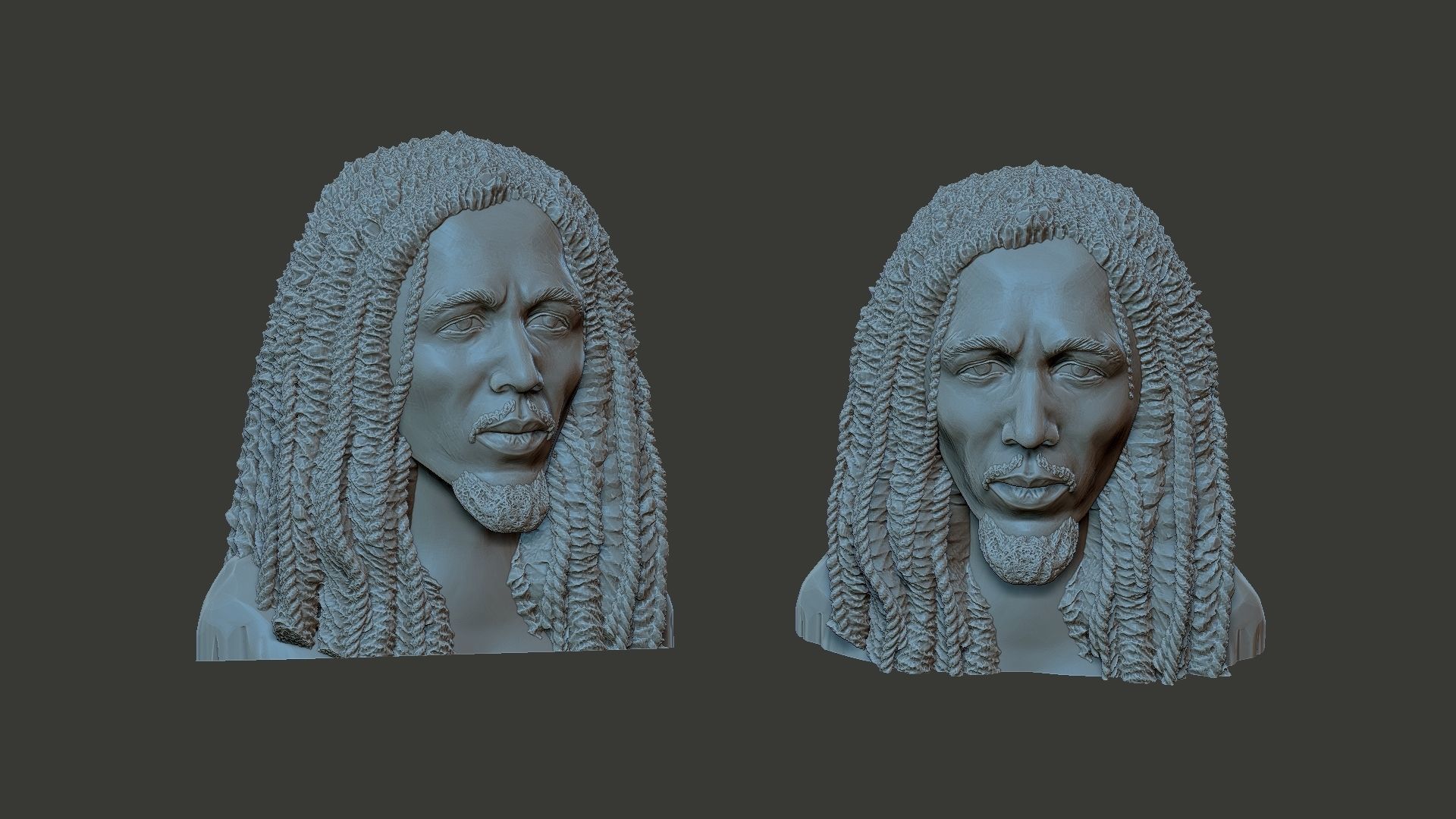 Bob Marley 3D print model_5