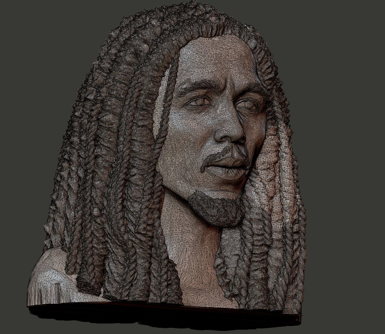 Bob Marley 3D print model_10