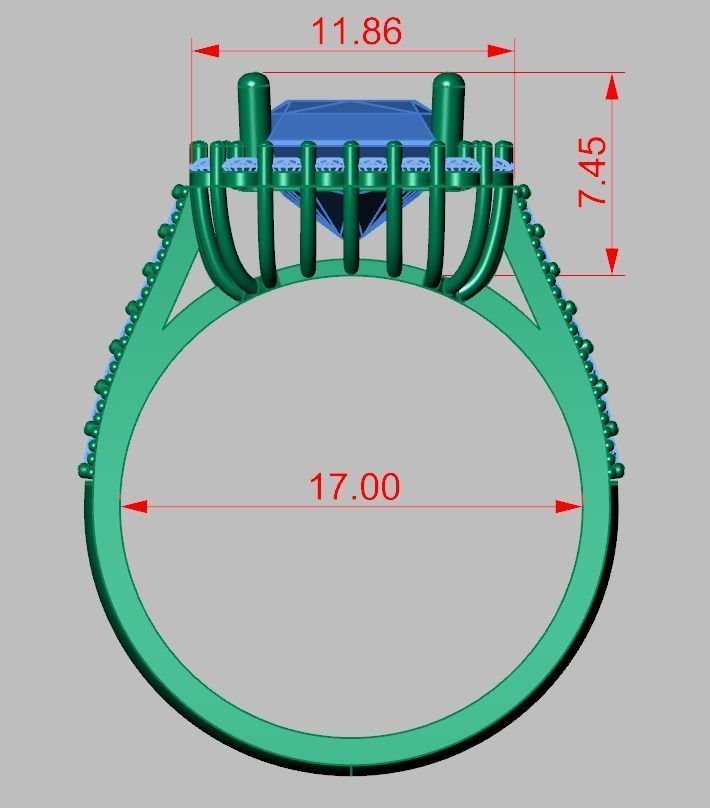 Ring 3D model 0265 3D printable model16 3D print model_11