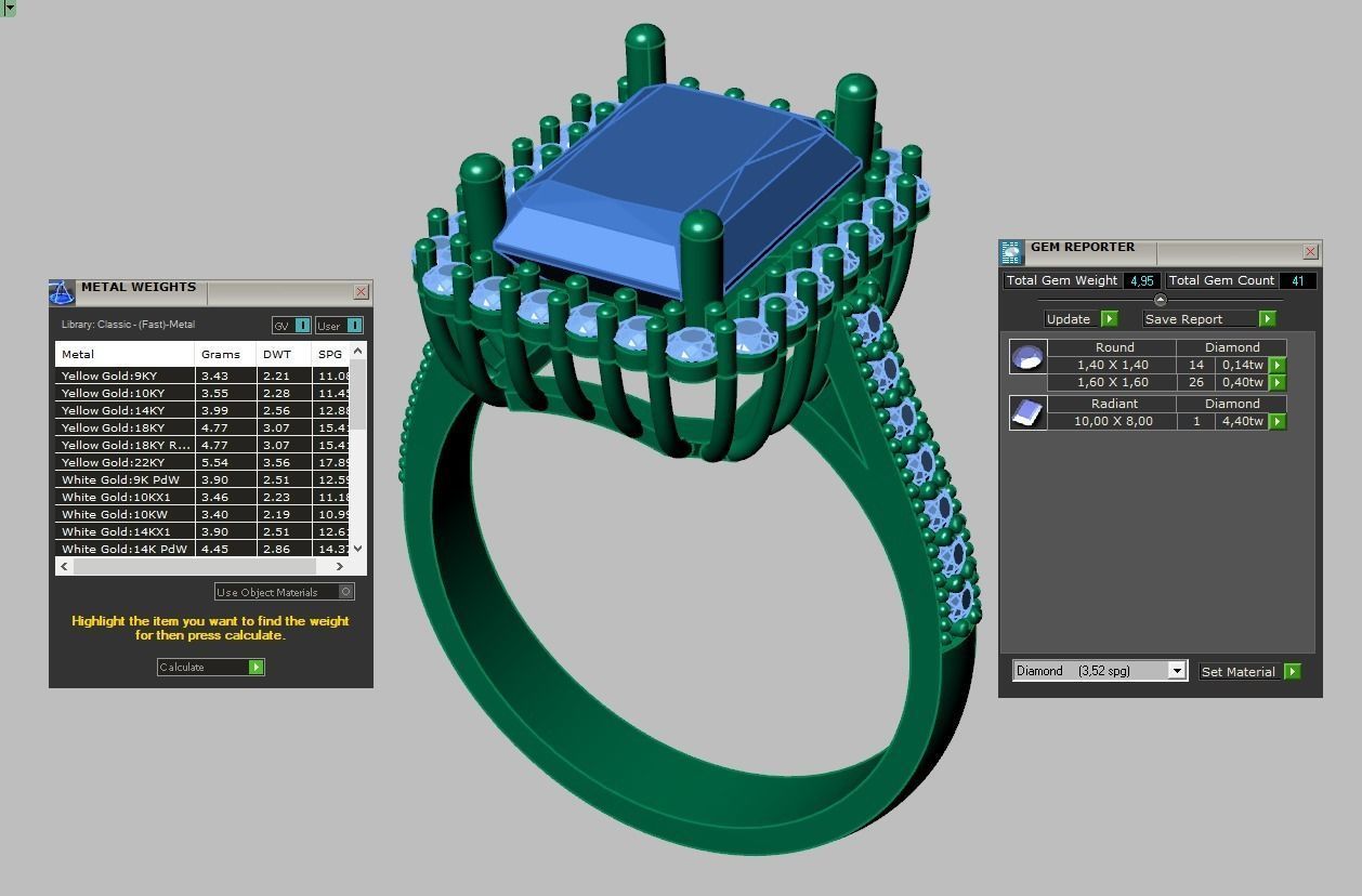 Ring 3D model 0265 3D printable model16 3D print model_15