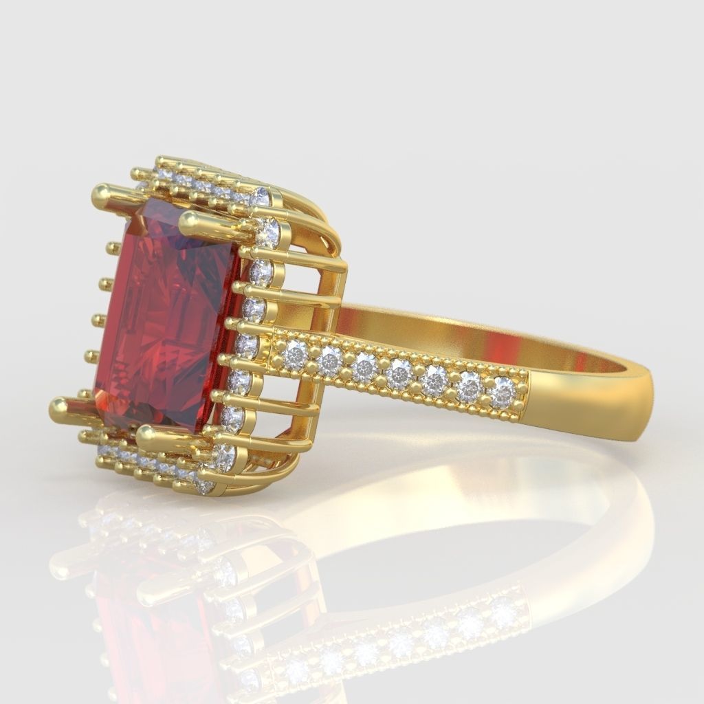 Ring 3D model 0265 3D printable model16 3D print model_7