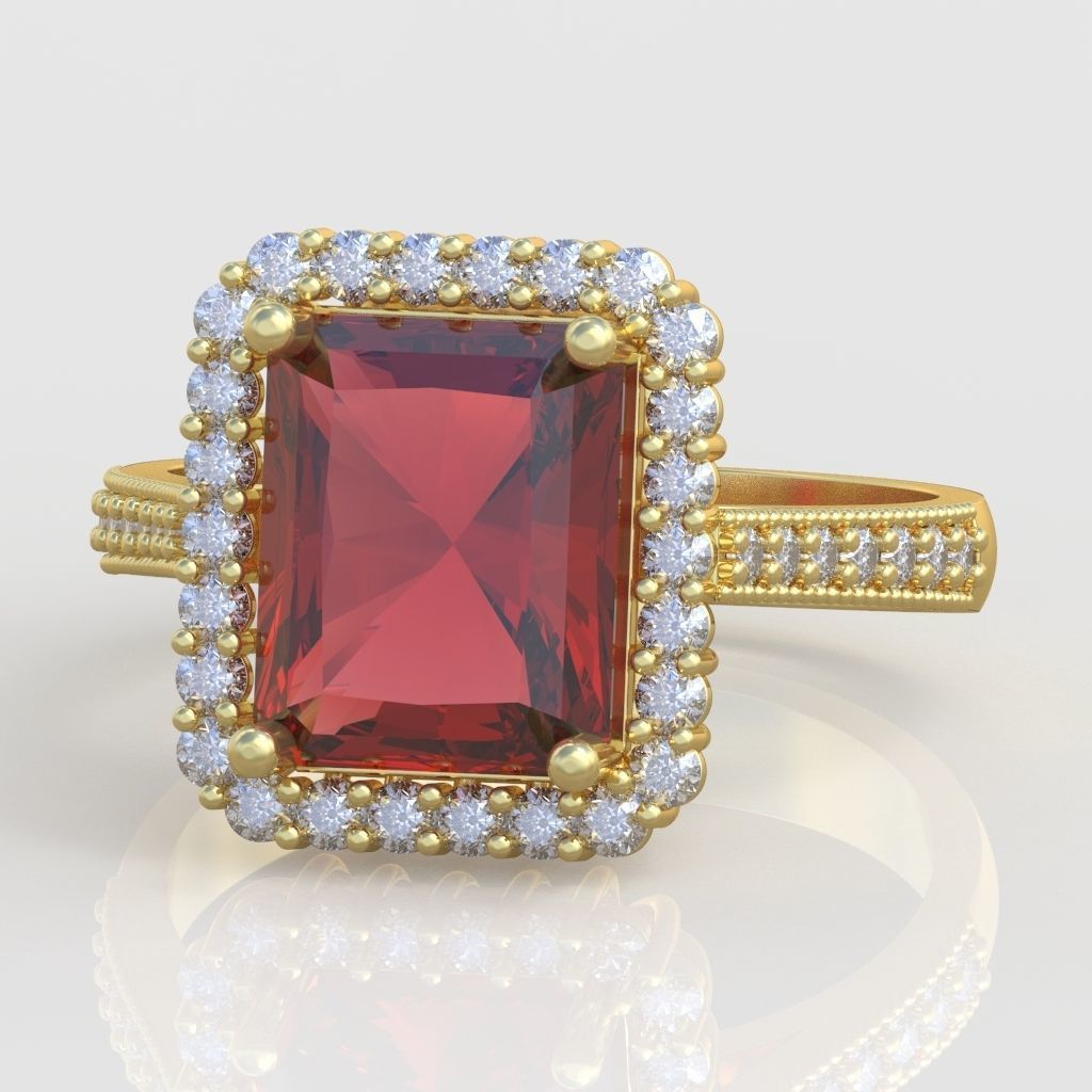 Ring 3D model 0265 3D printable model16 3D print model_4