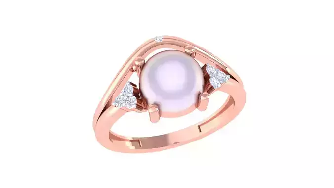 Solitaire Engagement Wedding Opal Stone Ring