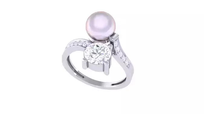 Solitaire Engagement Wedding Opal Stone Ring