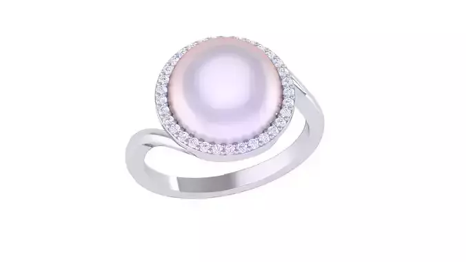 Solitaire Engagement Wedding Opal Stone Ring