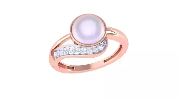 Solitaire Engagement Wedding Opal Stone Ring