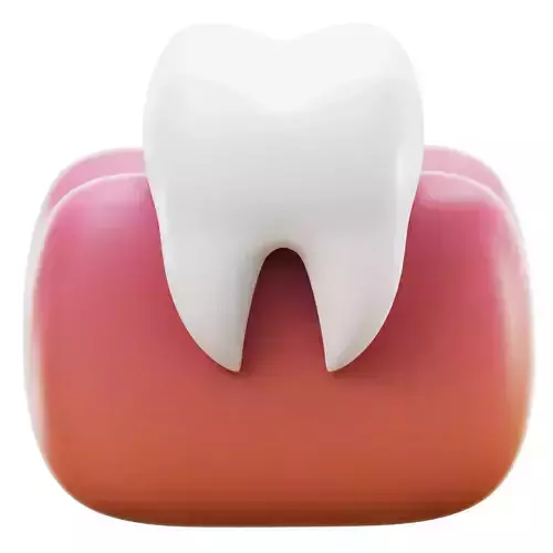 Molar Tooth 3D Icon