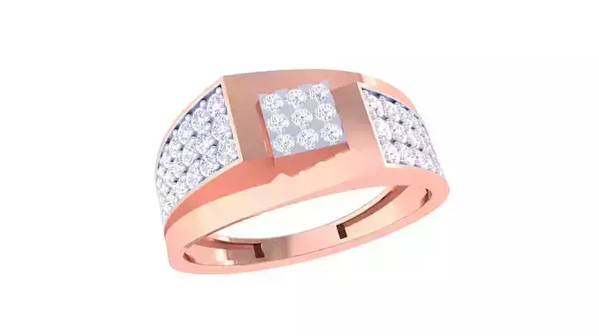 Engagement Wedding Ring 3dm STL OBJ FBX Renders Details